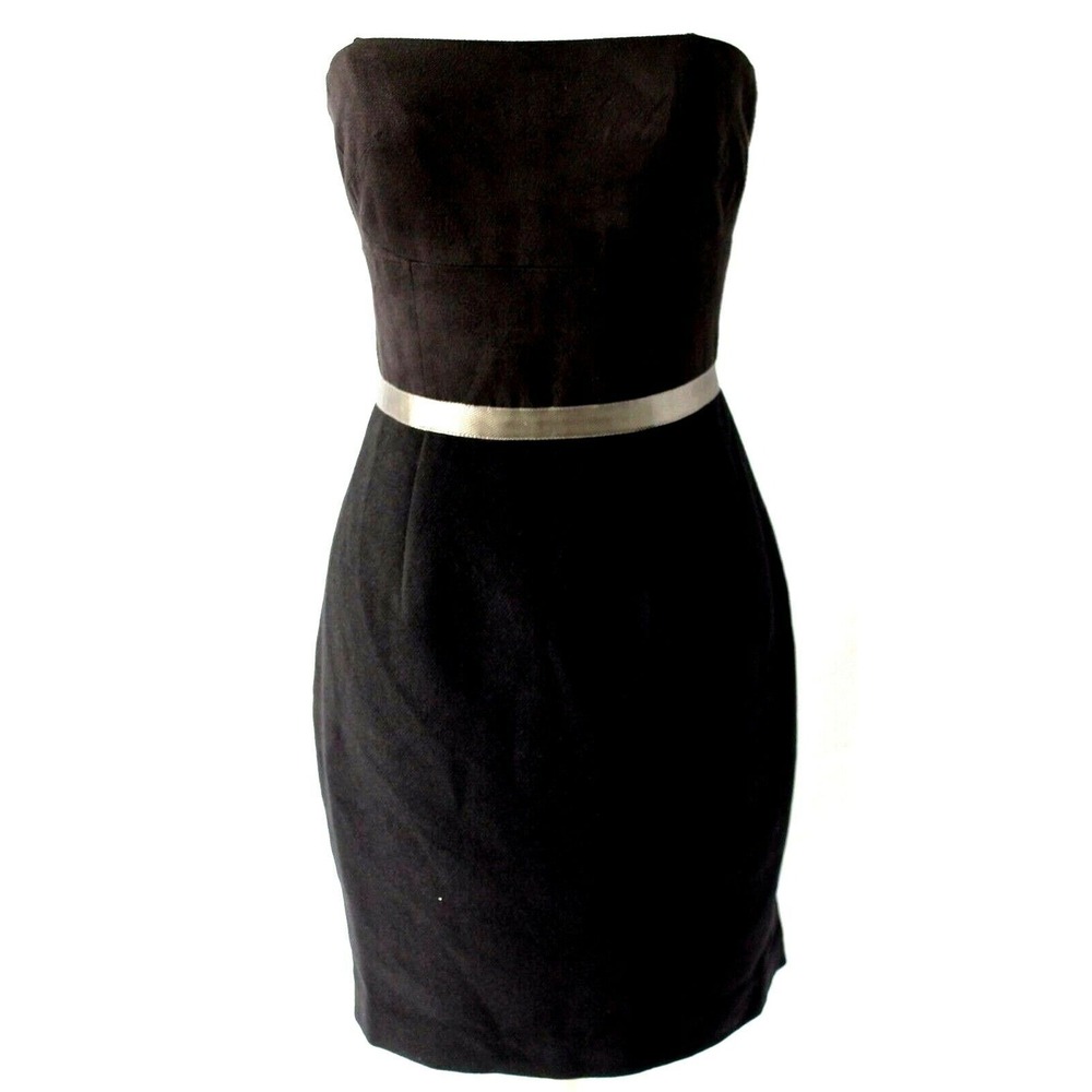 NWT BCBGeneration Dress 8‎ Black Sleeveless Sheath Party Cocktail Sexy